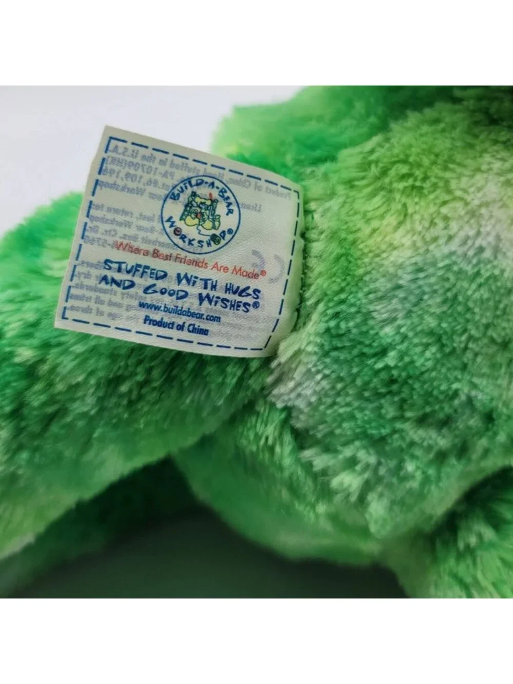 Build a Bear Triceratops Dinosaur Plush Green 19